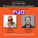 A "Let's Do This" poster about helping people with disabilities to play music.